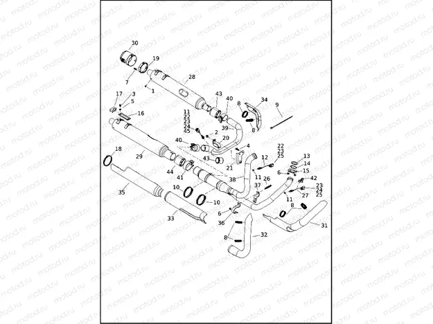 EXHAUST SYSTEM (1 OF 2)