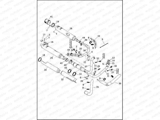 EXHAUST SYSTEM (1 OF 2)