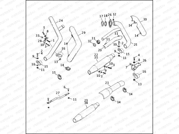 EXHAUST SYSTEM (2 OF 2)