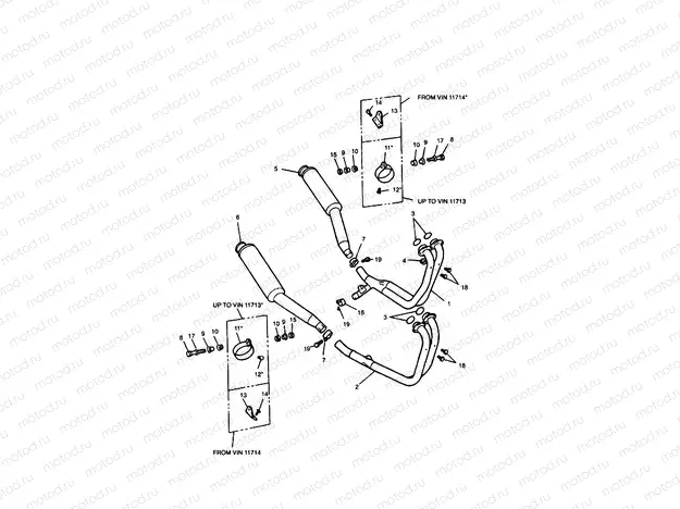 Exhaust System 4 Cylinder