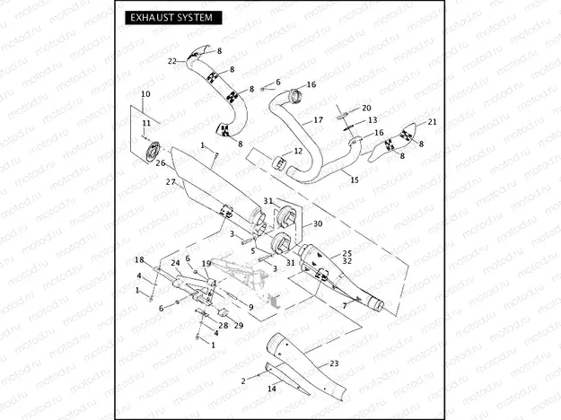 EXHAUST SYSTEM