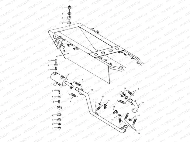 EXHAUST SYSTEM - A99RF50AA (4946494649B003) | EXHAUST SYSTEM - A99RF50AA (4946494649B003)