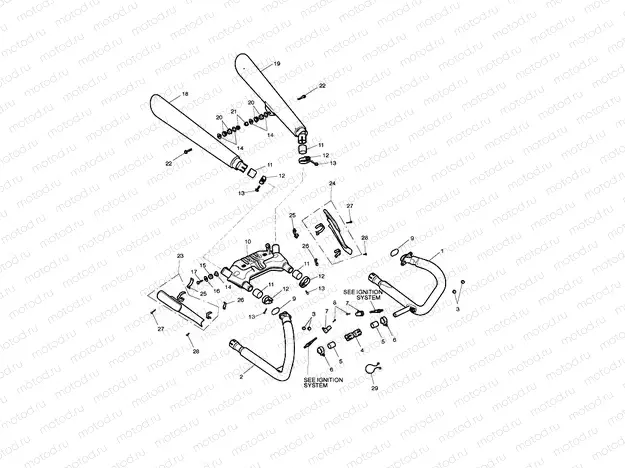 Exhaust System - All Except...
