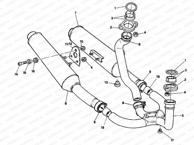 EXHAUST SYSTEM » EXHAUST SYSTEM
