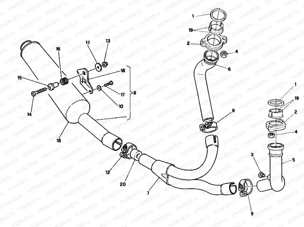 EXHAUST SYSTEM » EXHAUST SYSTEM