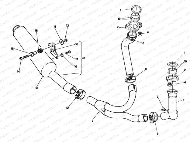 EXHAUST SYSTEM » EXHAUST SYSTEM