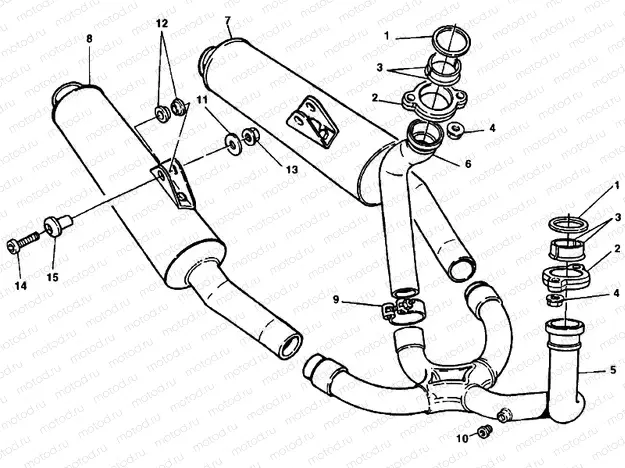 EXHAUST SYSTEM » EXHAUST SYSTEM