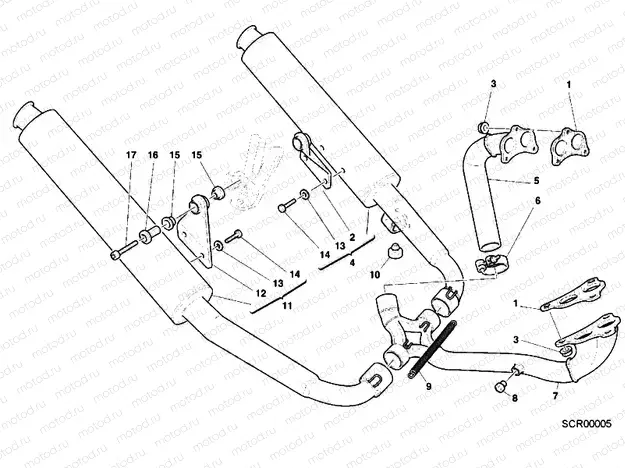 EXHAUST SYSTEM » EXHAUST SYSTEM