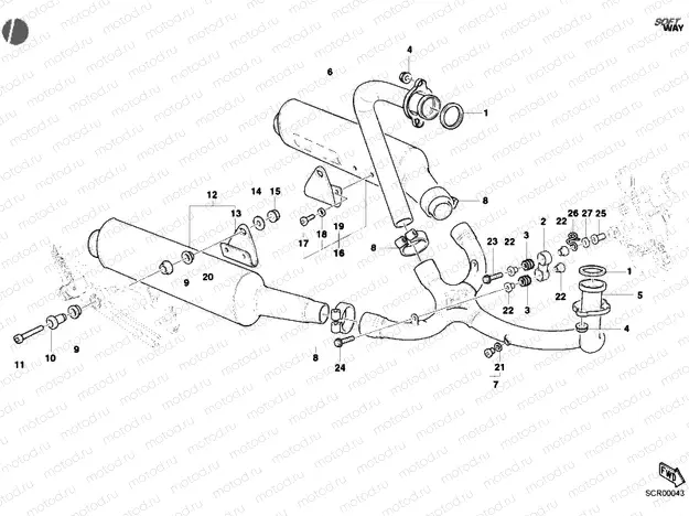 EXHAUST SYSTEM » EXHAUST SYSTEM