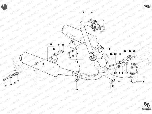EXHAUST SYSTEM » EXHAUST SYSTEM