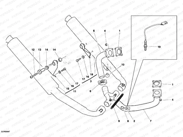 EXHAUST SYSTEM » EXHAUST SYSTEM