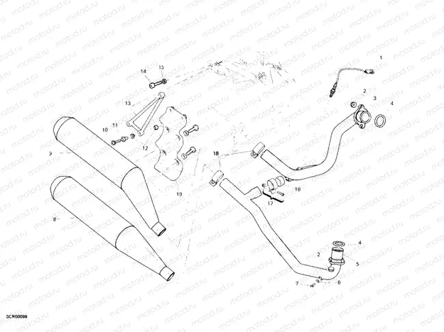 EXHAUST SYSTEM » EXHAUST SYSTEM