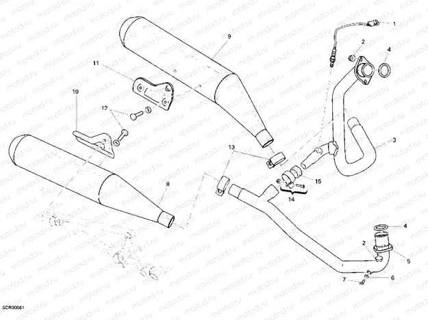 EXHAUST SYSTEM » EXHAUST SYSTEM
