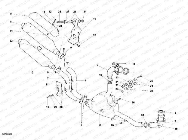EXHAUST SYSTEM » EXHAUST SYSTEM