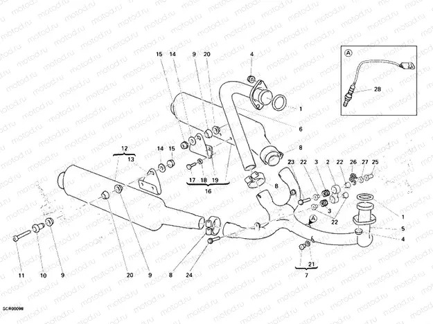 EXHAUST SYSTEM » EXHAUST SYSTEM
