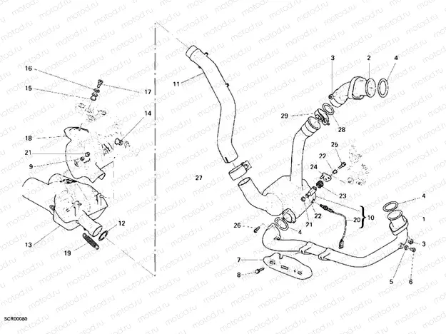 EXHAUST SYSTEM » EXHAUST SYSTEM