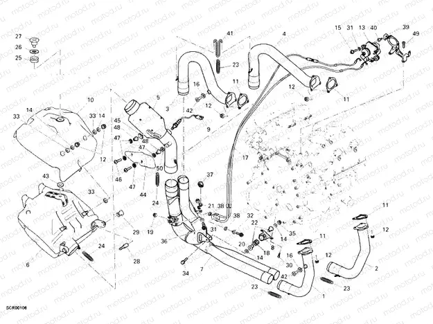 EXHAUST SYSTEM » EXHAUST SYSTEM