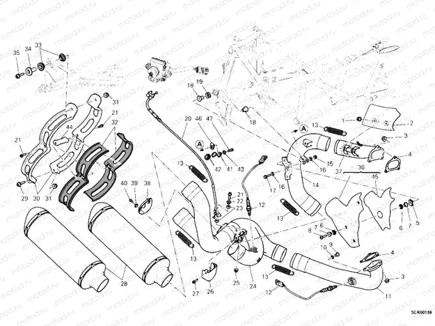 EXHAUST SYSTEM » EXHAUST SYSTEM