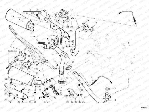 EXHAUST SYSTEM » EXHAUST SYSTEM