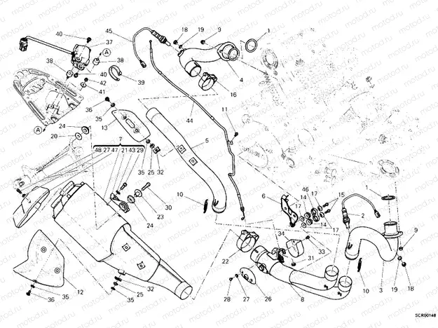 EXHAUST SYSTEM » EXHAUST SYSTEM