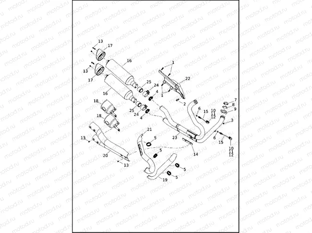 EXHAUST SYSTEM - FXFBS