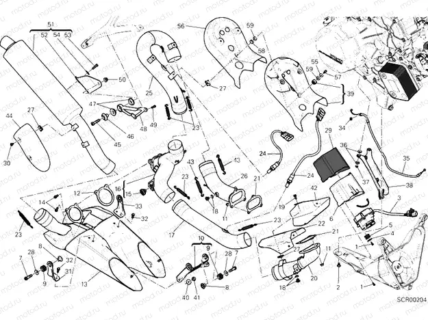 EXHAUST SYSTEM (JAP) » EXHAUST SYSTEM