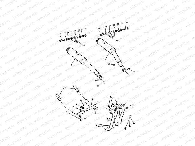 Exhaust System Sprint Executive