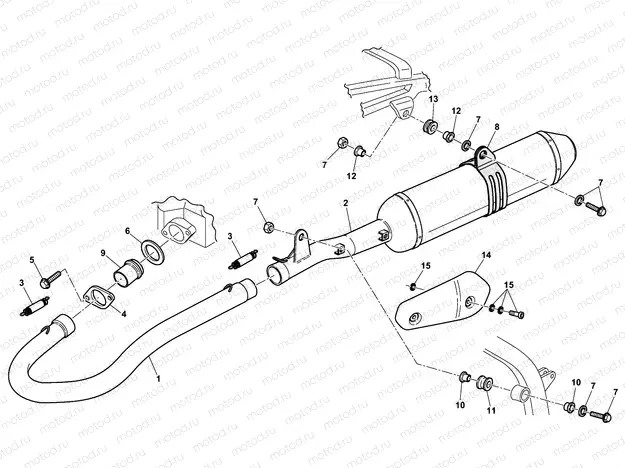 EXHAUST SYSTEM (TC)