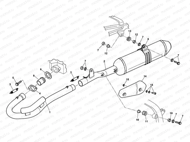 EXHAUST SYSTEM (TC)