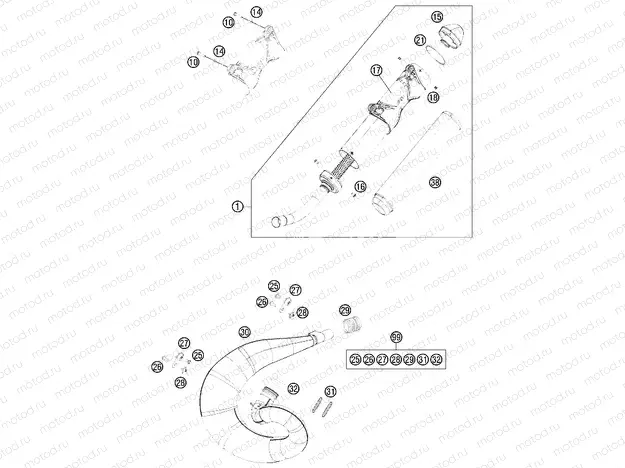 EXHAUST SYSTEM|Frame|05