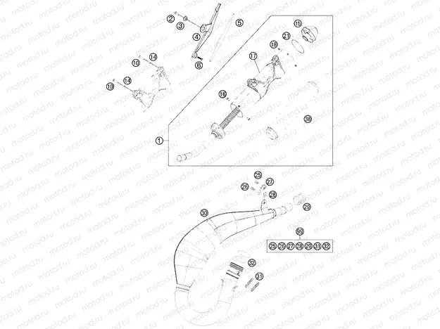 EXHAUST SYSTEM|Frame|05