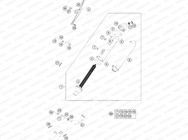 EXHAUST SYSTEM|Frame|05