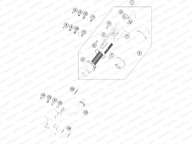 EXHAUST SYSTEM|Frame|05