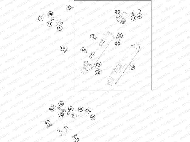 EXHAUST SYSTEM|Frame|05