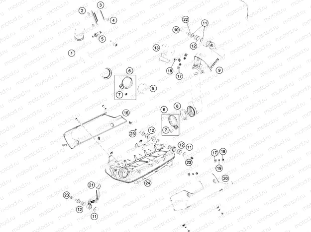 EXHAUST SYSTEM|Frame|05