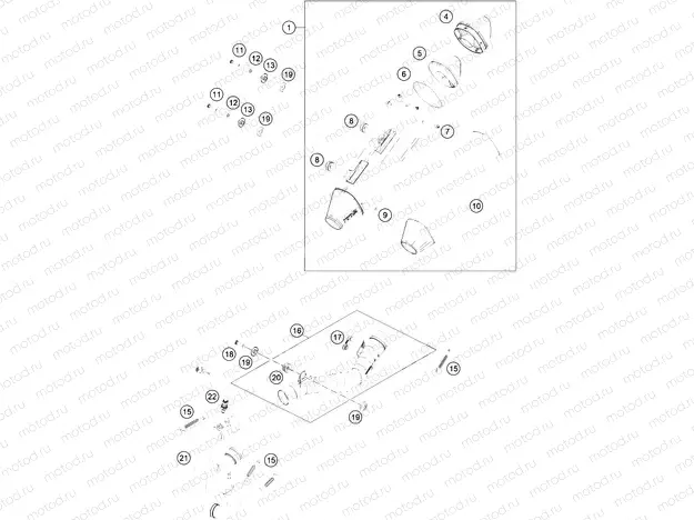 EXHAUST SYSTEM|Frame|05