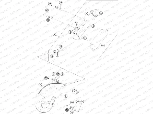 EXHAUST SYSTEM|Frame|05