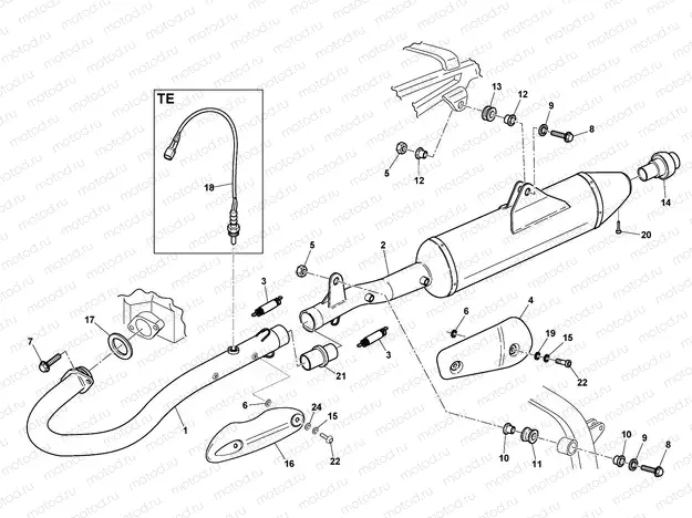 EXHAUST (TE-TXC)