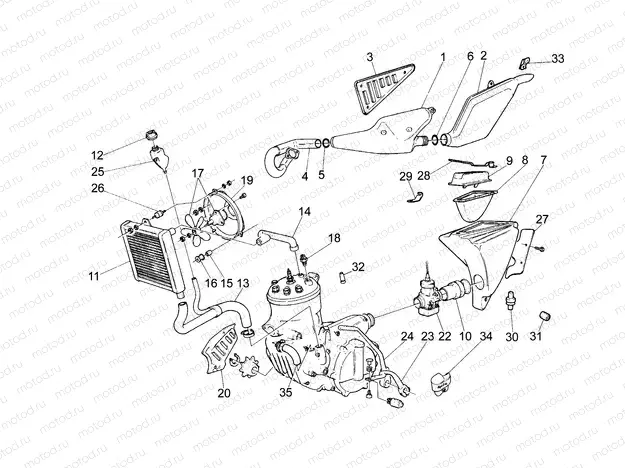 Exhaust unit