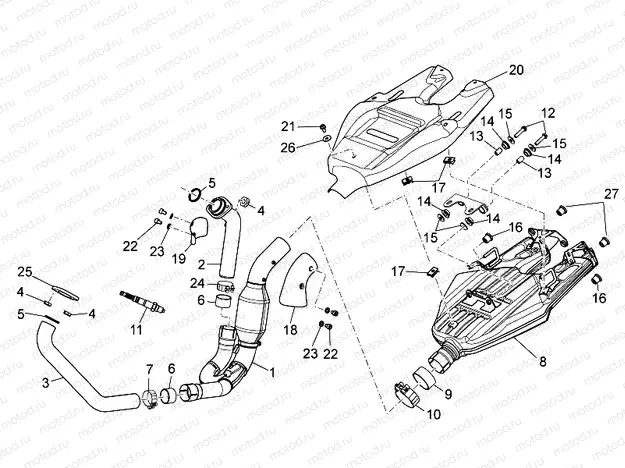 Exhaust unit