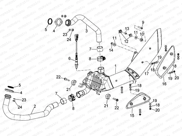 Exhaust unit