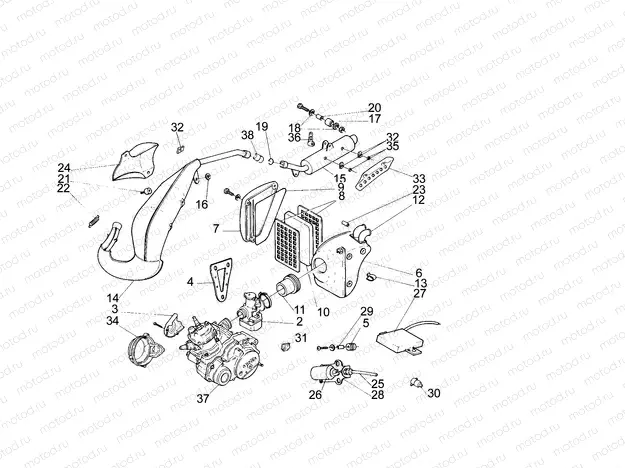 Exhaust unit