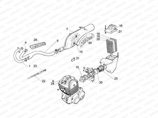 Exhaust unit