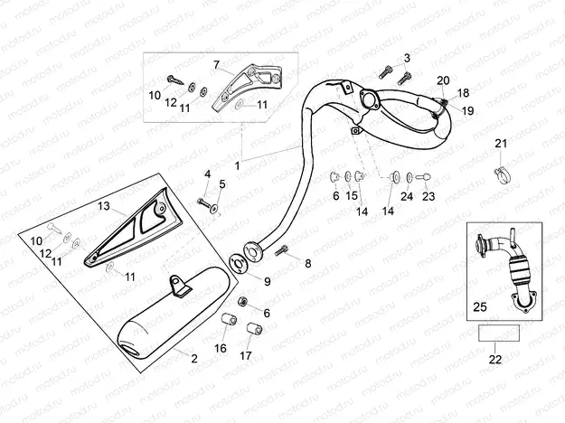 Exhaust unit