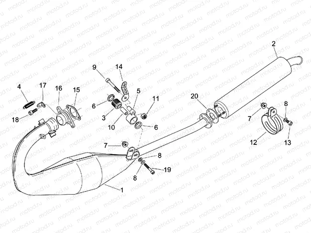 Exhaust unit