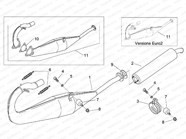 Exhaust unit