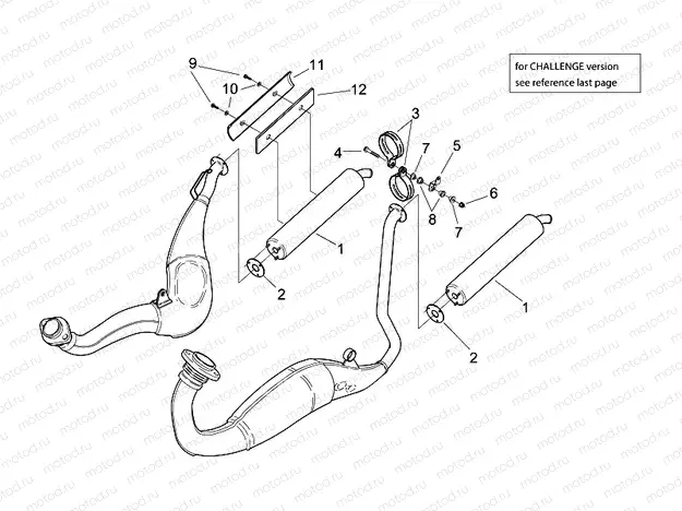 Exhaust unit II