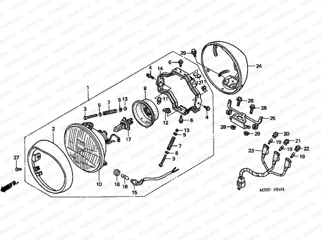 F-1-1 HEADLIGHT (2)