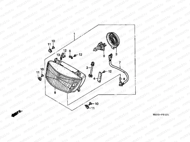 F-1-1 HEADLIGHT (2)