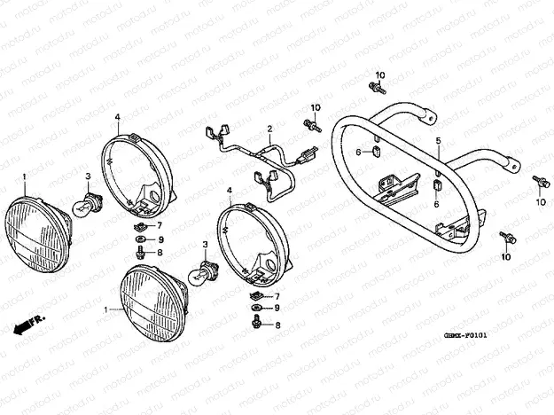 F-1-1 HEADLIGHT (2)